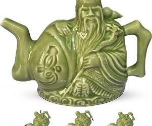 Chinese Ceramic Assassins Teapot