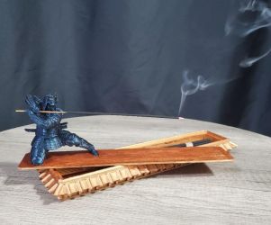 Samurai Incense Holder